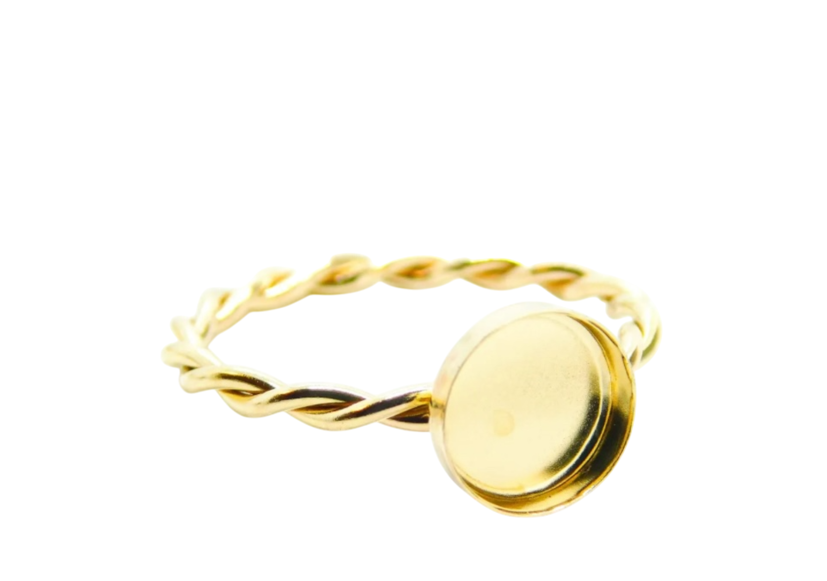 Gold Filled Twisted Band Ring