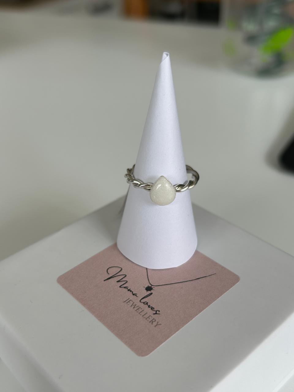 Sterling Silver Twist Ring