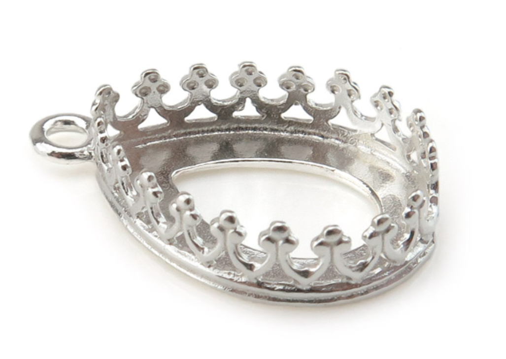 Wear the Crown Necklace - Teardrop