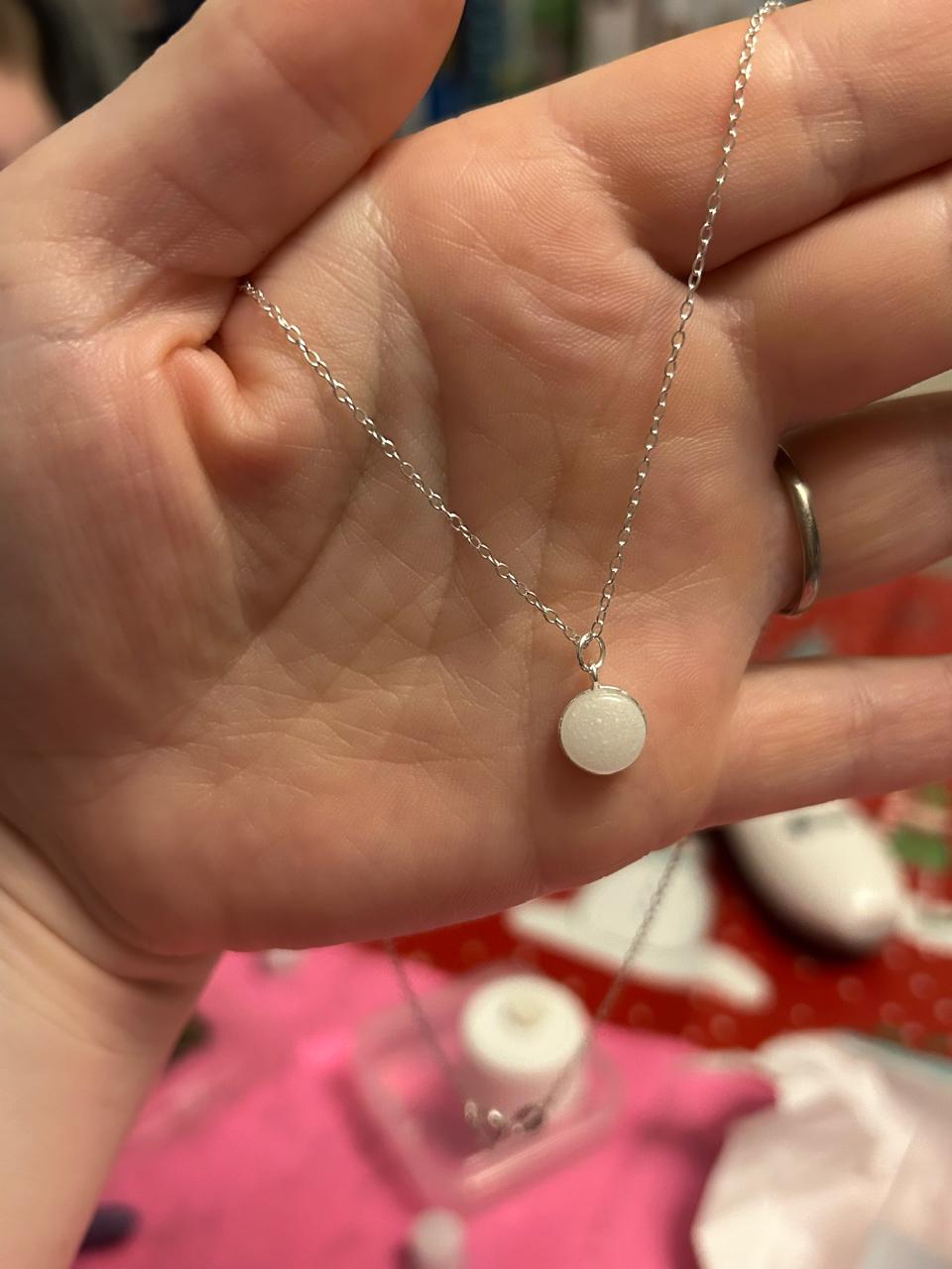 The Perfect Circle Necklace - Silver